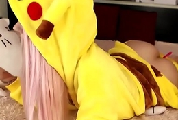 Pikachu enjoying some ass work - sluttycams.net