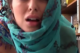 Teen Wearing Hijab Caught Defalcation