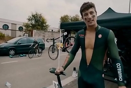 Cyclist With a Great Dick