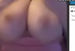 Webcam Girl Getting Crazy